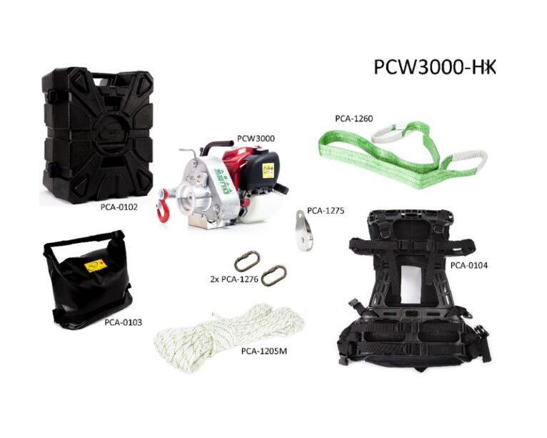 Spillwinde Portable Winch Set PCW3000HK