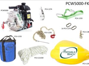 Spillwinde Portable Winch Set PCW5000-FK