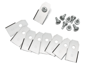 Messersatz, Messer beidseitig geschliffen