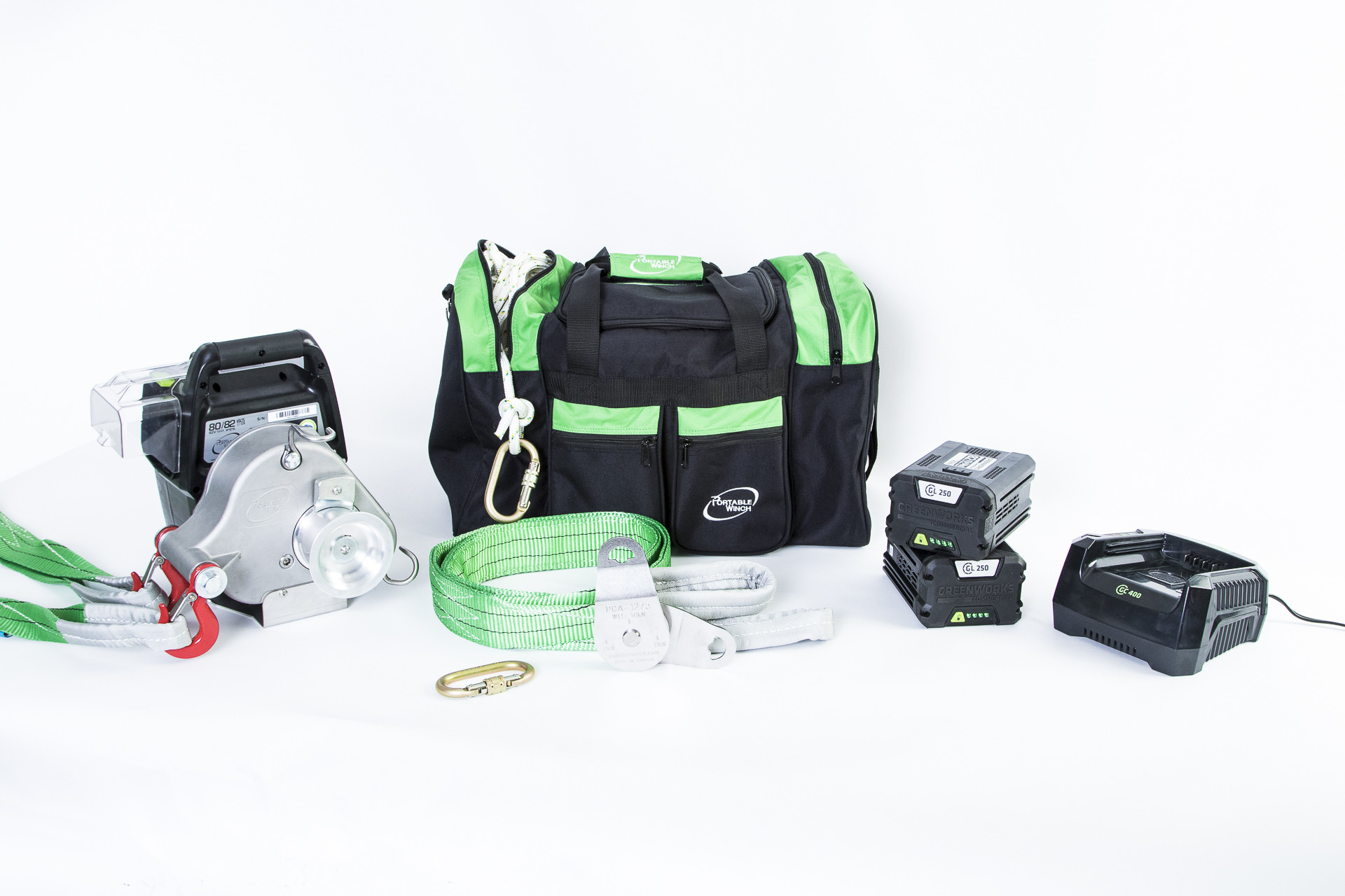 Akku Spillwinde Portable Winch PCW 3000LiABK Müller & Lüscher GmbH