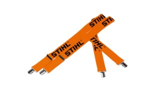 Hosenträger, orange mit Metallklips STIHL